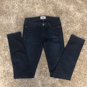 Paige skyline skinny jeans size 24